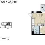 Rent 1 bedroom apartment of 33 m² in Turku