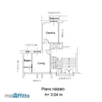 Affitto 2 camera appartamento di 50 m² in Turin