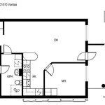 Rent 2 bedroom apartment of 51 m² in Vantaa