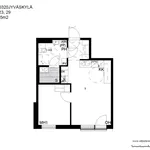 Rent 2 bedroom apartment of 41 m² in Jyvaskyla