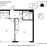 Vuokraa 2 makuuhuoneen asunto, 47 m² paikassa Espoo