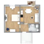 Rent 1 bedroom apartment of 42 m² in Cologne