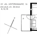 Rent 1 bedroom apartment of 35 m² in Jyvaskyla