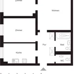 Miete 4 Schlafzimmer wohnung von 72 m² in Witten