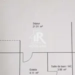 Appartement de 32 m² avec 1 chambre(s) en location à Nice