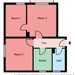 Rent 3 bedroom apartment of 58 m² in Iserlohn