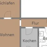 Etagenwohnung in Riesa: Alles NEU - Sanierte 2 Raumwohnung mit Balkon
