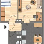 Miete 2 Schlafzimmer wohnung von 41 m² in Kiel