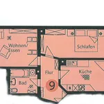 Rent 2 bedroom apartment of 59 m² in Chemnitz