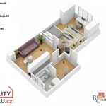 Rent 1 bedroom apartment of 46 m² in Hradec Králové