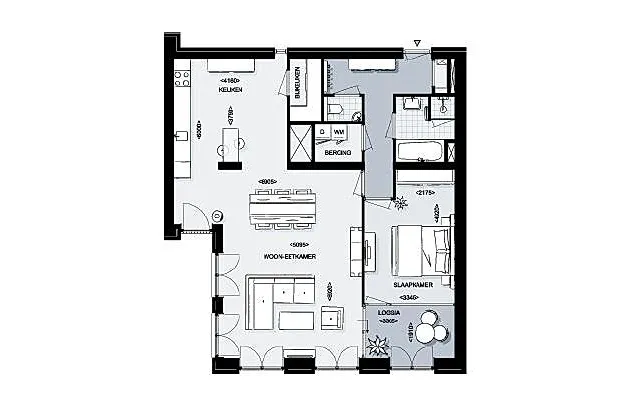 Huur 1 slaapkamer appartement van 102 m² in Haarlem