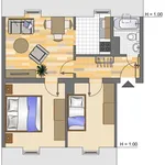 Miete 3 Schlafzimmer wohnung von 41 m² in Dortmund