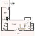 Miete 2 Schlafzimmer wohnung von 55 m² in Vienna