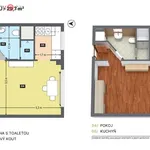 Rent 2 bedroom apartment of 30 m² in Trhový Štěpánov