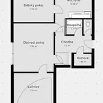 Pronájem byty 3+1, 72 m2 - Chrudim III