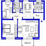 Miete 4 Schlafzimmer wohnung von 78 m² in Minden