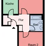 Rent 2 bedroom apartment of 56 m² in Hagen