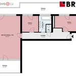 Pronajměte si 3 ložnic/e byt o rozloze 82 m² v Brno