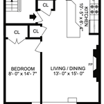 Rent 1 bedroom house in Manhattan