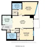 2 bedroom apartment of 1011 sq. ft in Toronto (Newtonbrook West)