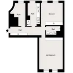 Rent 3 rooms apartment of 86 m² in Stockholm