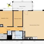 Huur 3 slaapkamer appartement van 91 m² in Morgenstond-West