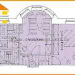 Miete 2 Schlafzimmer wohnung von 48 m² in Chemnitz