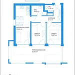 Miete 3 Schlafzimmer wohnung von 56 m² in Kalsdorf