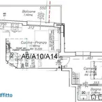 Affitto 2 camera appartamento di 42 m² in Rimini