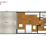 Pronajměte si 1 ložnic/e byt o rozloze 69 m² v Trhový Štěpánov