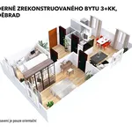 Pronájem bytu 3+kk, 65 m²