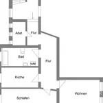 Miete 2 Schlafzimmer wohnung von 63 m² in Leipzig