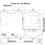 Rent 2 bedroom apartment of 65 m² in Torino