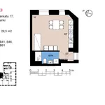 Rent 1 bedroom apartment of 29 m² in Helsinki