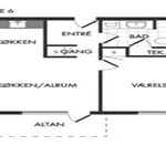 Lej 2-værelses lejlighed på 53 m² i København