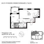 Rent 2 bedroom apartment of 59 m² in Hyvinkaa