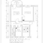 Miete 2 Schlafzimmer wohnung von 48 m² in Chemnitz