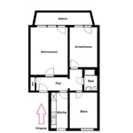 Rent 3 bedroom apartment of 80 m² in Bremen