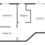 Rent 1 bedroom apartment of 48 m² in Cinisello Balsamo