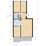 Huur 4 slaapkamer appartement van 92 m² in Banne Buiksloot