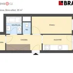 Rent 2 bedroom apartment in Brno