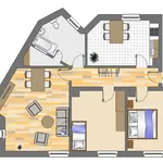 Miete 3 Schlafzimmer wohnung von 77 m² in Dortmund