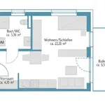 Rent 1 bedroom apartment of 31 m² in Graz