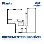 Rent 2 bedroom apartment of 110 m² in Matosinhos