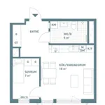 Rent 2 rooms house of 40 m² in Norrtälje