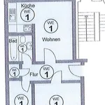 Miete 3 Schlafzimmer wohnung von 67 m² in Chemnitz