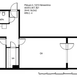 Vuokraa 2 makuuhuoneen asunto, 64 m² paikassa Hämeenlinna