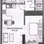 Rent 2 bedroom apartment of 58 m² in Capital City of Prague