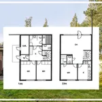 Rent 4 bedroom apartment of 93 m² in Espoo