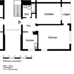 Miete 2 Schlafzimmer wohnung von 57 m² in Witten